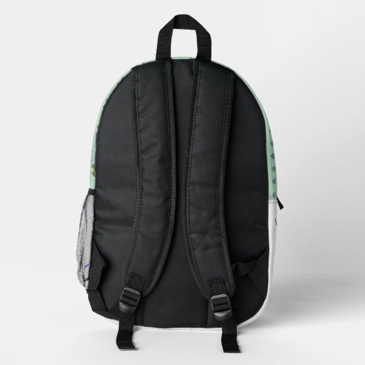 Pisces-Backpack Bedruckter Rucksack (Rückseite)
