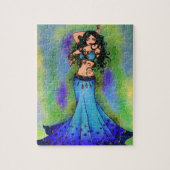 Pisces Belly Dancer Art Puzzle (Vertikal)