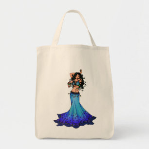 Pisces Belly Dancer Art Tragetasche