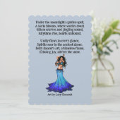 Pisces Belly Dancer Einladung (Stehend Vorderseite)