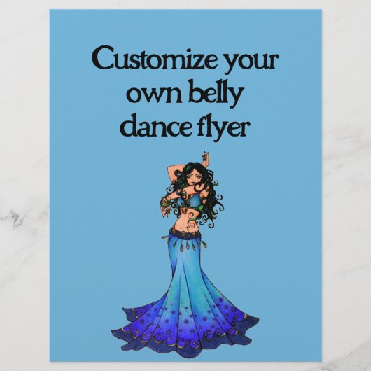 Pisces Belly Dancer Flyer (Vorne)