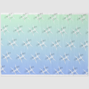 Pisces Birthday Color Wrap Seidenpapier