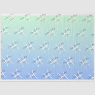 Pisces Birthday Color Wrap Seidenpapier