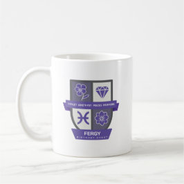 Pisces Birthday Crest™ for February 19-29 Mug Kaffeetasse