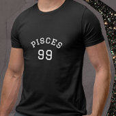 Pisces | Black Birthday T-Shirt