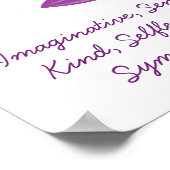 Pisces - Boy Horoscope Poster (Ecke)