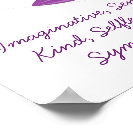 Pisces - Boy Horoscope Poster (Ecke)