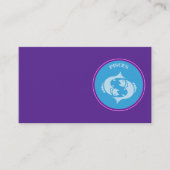 Pisces Business Card Visitenkarte (Vorderseite)