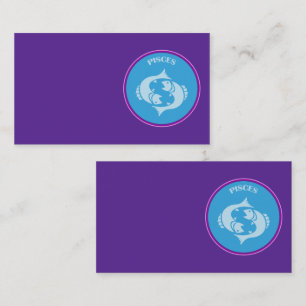 Pisces Business Card Visitenkarte