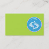 Pisces Business Card Visitenkarte (Vorderseite)