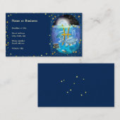 Pisces Business Card Visitenkarte (Vorne/Hinten)