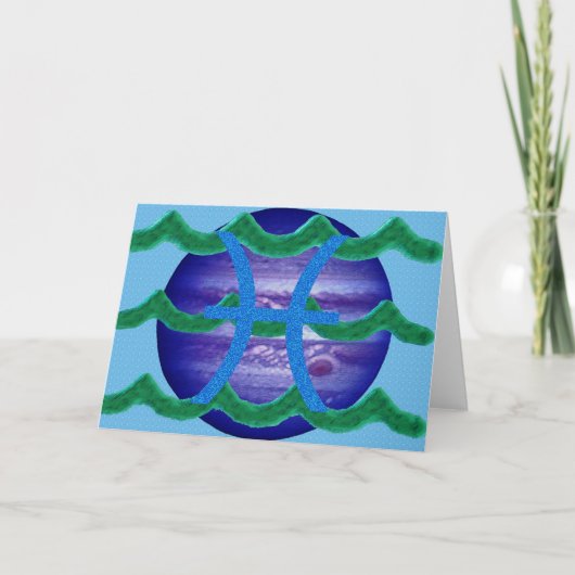 Pisces Card Karte (Vorderseite)