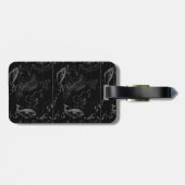 Pisces Constellation Hevelius 1690 Karte Gravieren Gepäckanhänger (Rückseite horizontal)