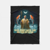 Pisces Design 2025 Fleecedecke (Vorderseite)