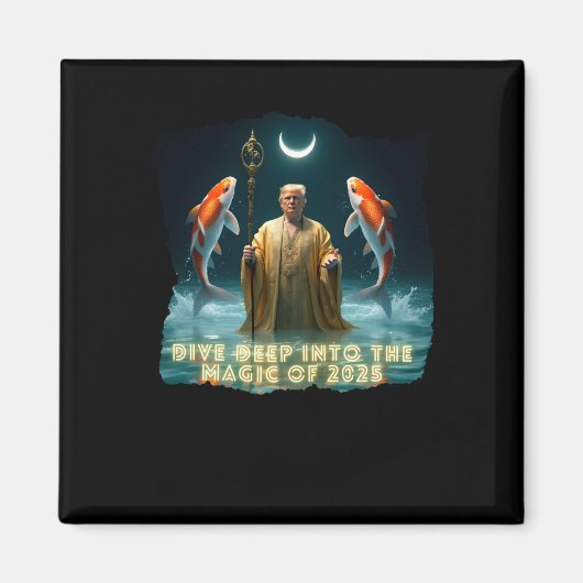 Pisces Design 2025 Magnet (Vorne)