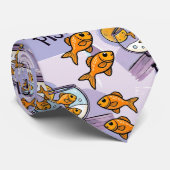 Pisces Design-Geschenk für Zodiac-Sternschauspiele Krawatte (Gerollt)