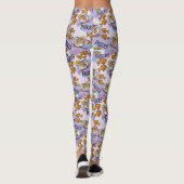 Pisces Design-Geschenk für Zodiac-Sternschauspiele Leggings (Rückseite)