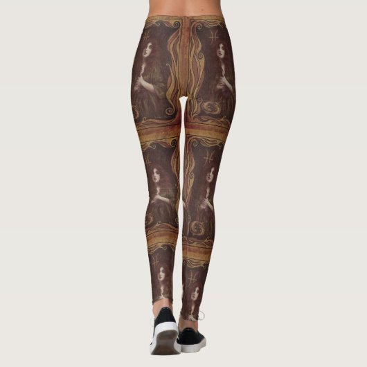 Pisces Design Leggings (Rückseite)