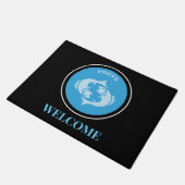 Pisces Doormat Fußmatte (Schrägansicht)