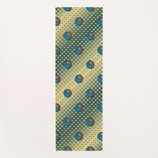 Pisces & Earth Horse Yogamatte (Vorderseite)