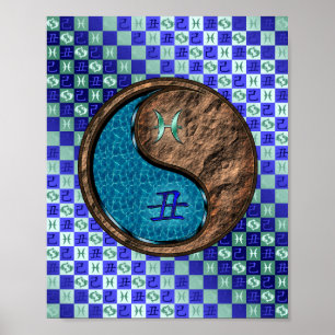 Pisces & Earth Ox Poster