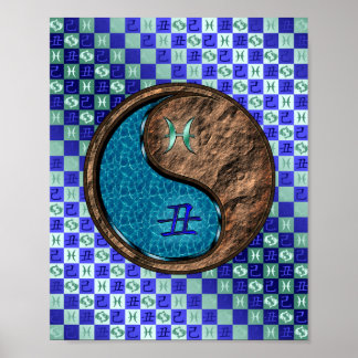 Pisces & Earth Ox Poster