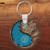 Pisces & Earth Rabbit Schlüsselanhänger (Vorderseite)