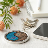 Pisces & Earth Rooster Schlüsselanhänger (Seite)