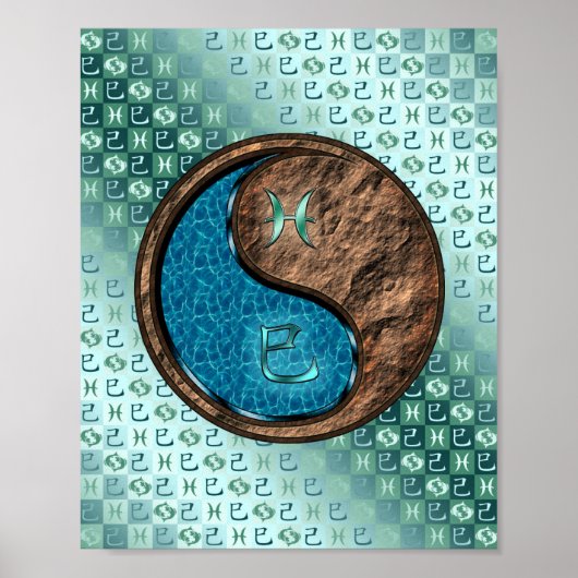 Pisces & Earth Snake Poster (Vorne)