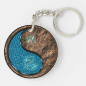 Pisces & Earth Snake Schlüsselanhänger (Rückseite)