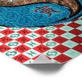 Pisces & Earth Tiger Poster (Ecke)