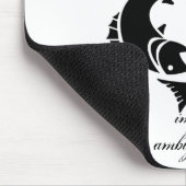 Pisces-Eigenschaften im griechischen Stil Zodiac Mousepad (Ecke)