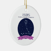 Pisces-Eigenschaften Keramik Ornament (Rechts)