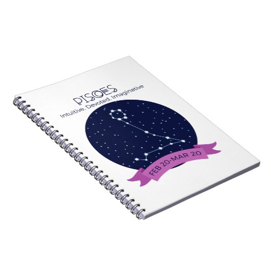 Pisces-Eigenschaften Notizblock (Rechte Seite)