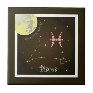 Pisces February 19 to March 20 Fotofliese Fliese
