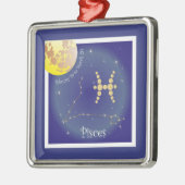 Pisces February 19 to March 20 Ornament (Links)