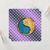 Pisces & Fire Boar Karte (Vorderseite/Rückseite Beispiel)