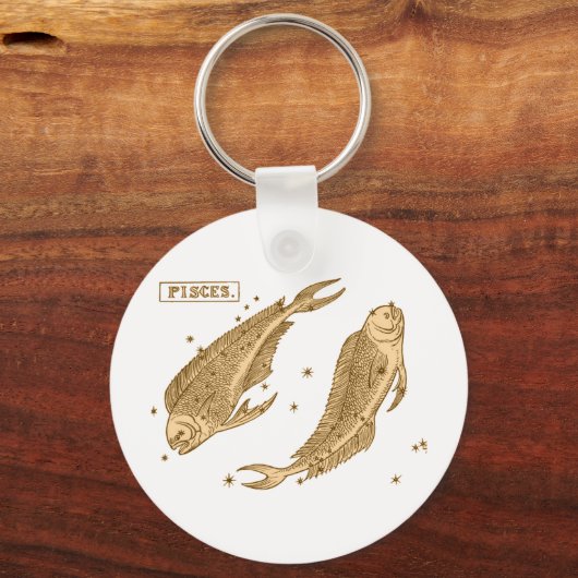 Pisces - Fisch Schlüsselanhänger (Vorderseite)