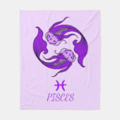 Pisces Fleece Blanket (Vorderseite)