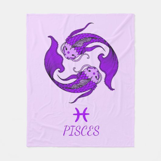 Pisces Fleece Blanket (Vorderseite)