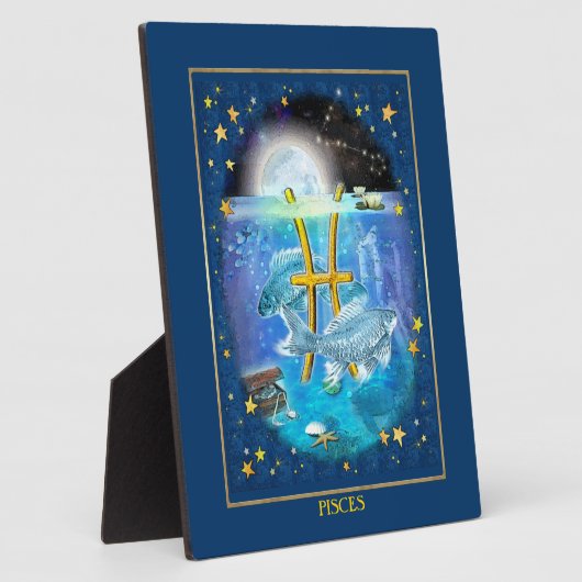 Pisces Fotoplatte (Seite)