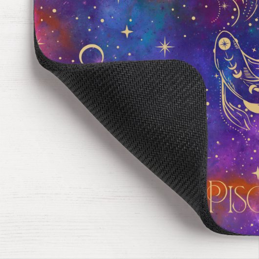 Pisces Galaxy Mousepad (Ecke)