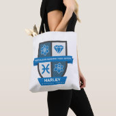 Pisces Geburtstagswappen™ für 1.-20. März Tasche (Von Nahem)