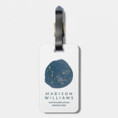 Pisces Gepäckanhänger (Rückseite vertikal)