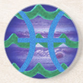 Pisces Getränkeuntersetzer (Vorne)