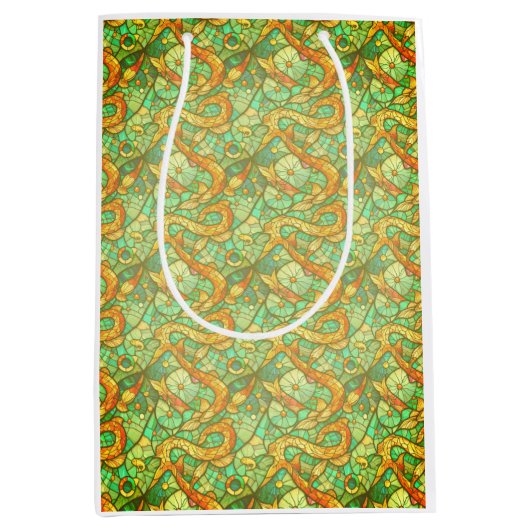 Pisces Gift Bag Mittlere Geschenktüte (Vorderseite)