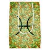 Pisces Gift Bag Mittlere Geschenktüte (Rückseite)