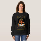 Pisces Girls Are Born in February 19  March 20 Sweatshirt (Vorne ganz)