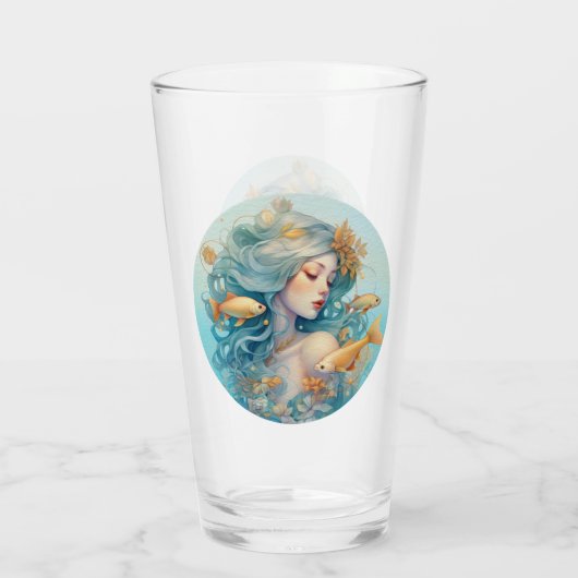 Pisces Glass Cup Glas (Rückseite)