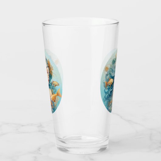 Pisces Glass Cup Glas (Links)
